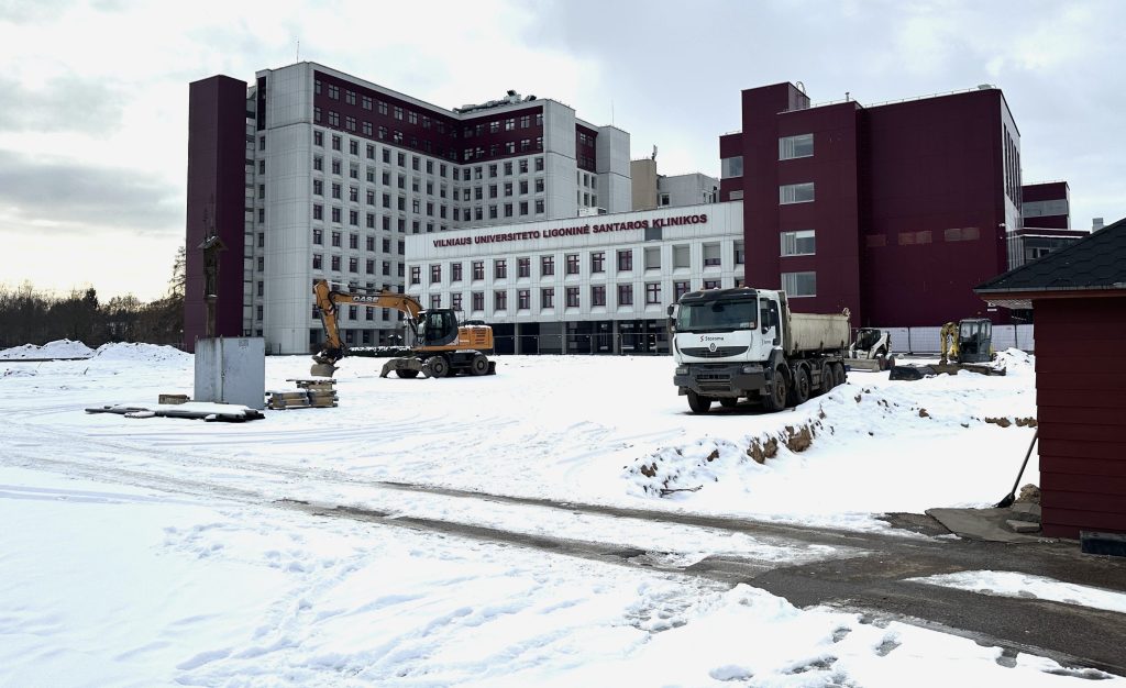 Santaros klinikų priėmimo korpusas (Santariškių g. 2) - Hospital - construction photos