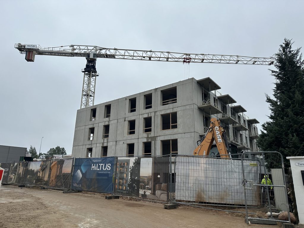 Pašilaičių SOLO (Tarandės g. 2B) - Multi apartment - construction photos