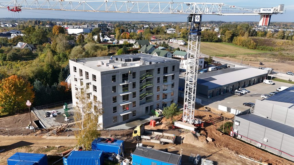 Pašilaičių SOLO (Tarandės g. 2B) - Multi apartment - construction photos