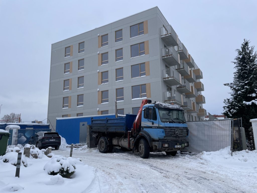 Pašilaičių SOLO (Tarandės g. 2B) - Multi apartment - construction photos