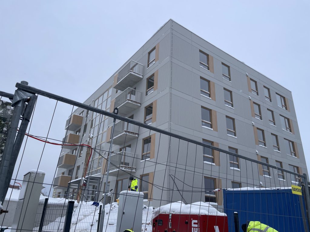 Pašilaičių SOLO (Tarandės g. 2B) - Multi apartment - construction photos