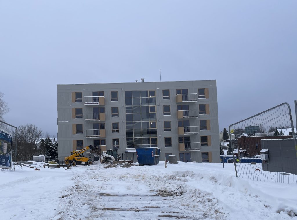 Pašilaičių SOLO (Tarandės g. 2B) - Multi apartment - construction photos