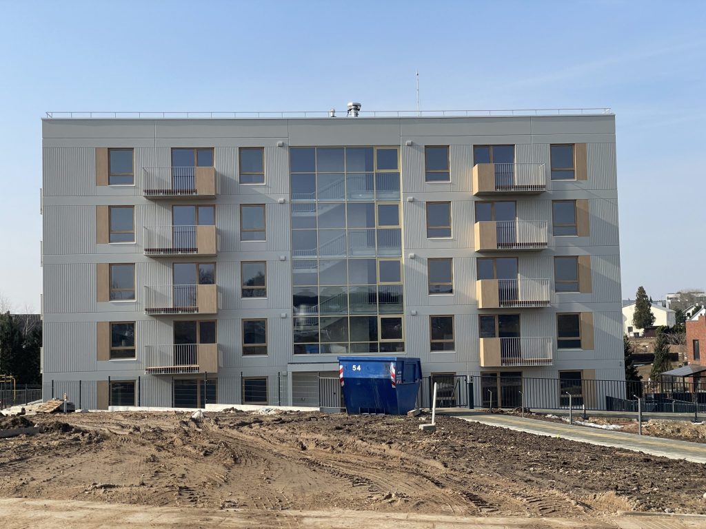 Pašilaičių SOLO (Tarandės g. 2B) - Multi apartment - construction photos