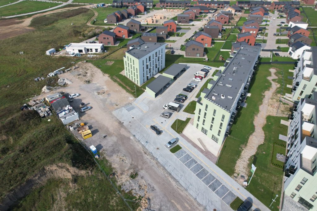 Liepų terasos | 2 etapas (C, D namai) (Arimų g. 66) - Multi apartment - construction photos