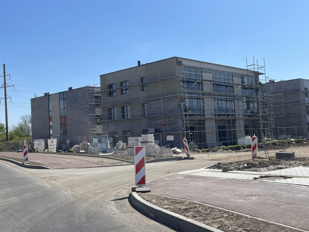 Ąžuolų alėja Paupiuose | 1 etapas (Klemiškės g. 18) - Multi apartment - construction photos