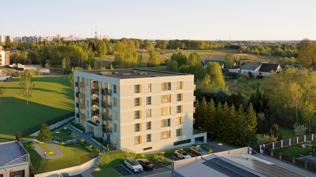 Pašilaičių SOLO (Tarandės g. 2B) - Multi apartment - visualization