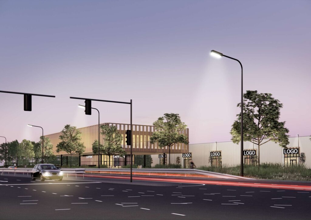 Ukmergės g. 407A, Mykolo Lietuvio g. 6 (Ukmergės g. 407A, Mykolo Lietuvio g. 6) - Office center - visualization