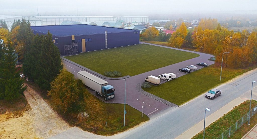 Vilties g. 10 (Vilties g. 10, Kuprioniškių k., Nemėžio sen.) - Warehouse / Distribution center - visualization