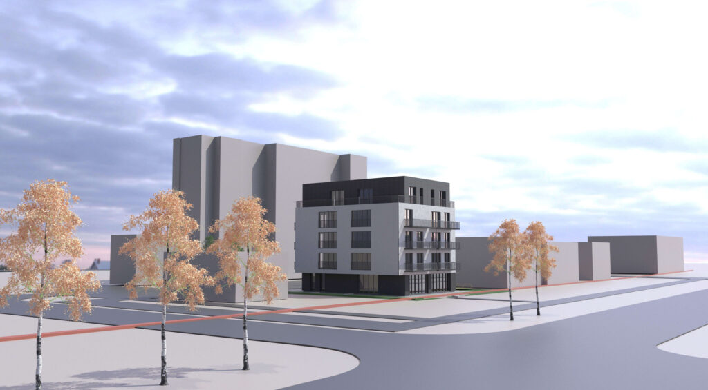 Baltų 115 (Baltų pr. 115) - Multi apartment - visualization