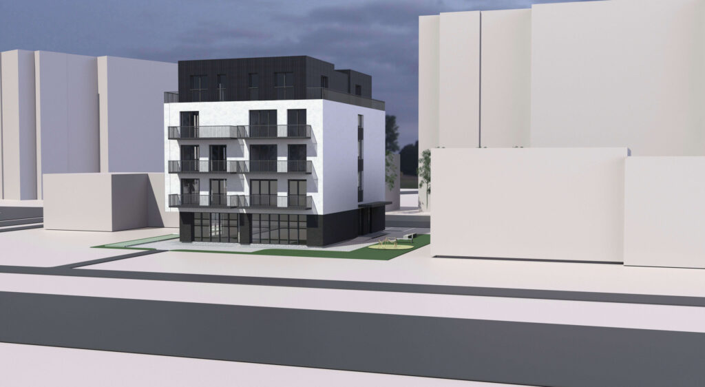 Baltų 115 (Baltų pr. 115) - Multi apartment - visualization