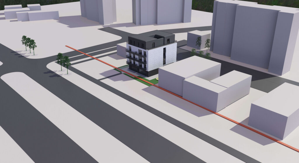 Baltų 115 (Baltų pr. 115) - Multi apartment - visualization