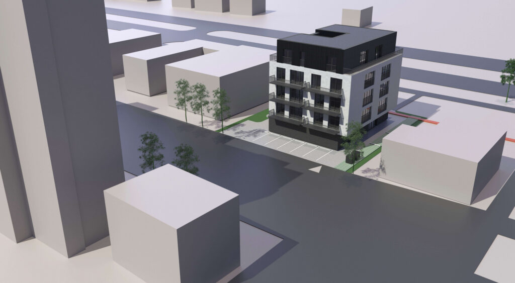 Baltų 115 (Baltų pr. 115) - Multi apartment - visualization