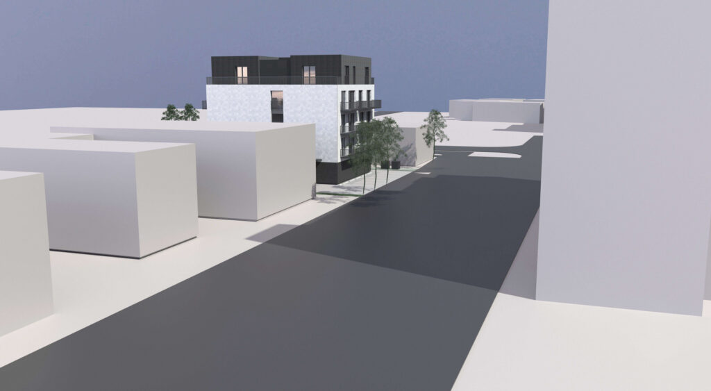 Baltų 115 (Baltų pr. 115) - Multi apartment - visualization