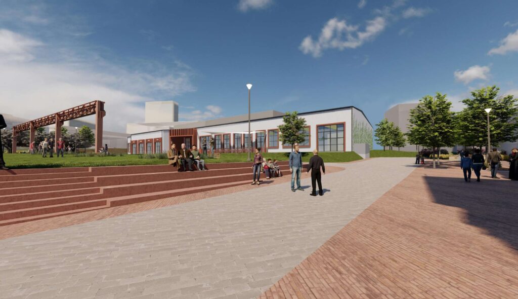 Citywave Vilnius (Šv. Stepono g. 41) - Cultural center, Hotel, Sports arena - visualization