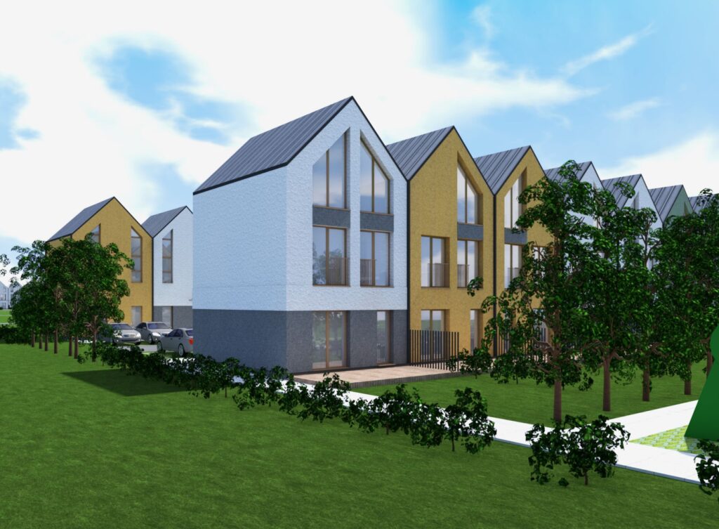 Kaributo (Kaributo g. 46) - Row housing - visualization