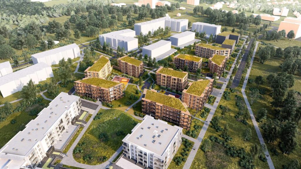 Kodulahe (Lammi 6) (Lammi 6) - Food services, Multi apartment, Other commercial - visualization