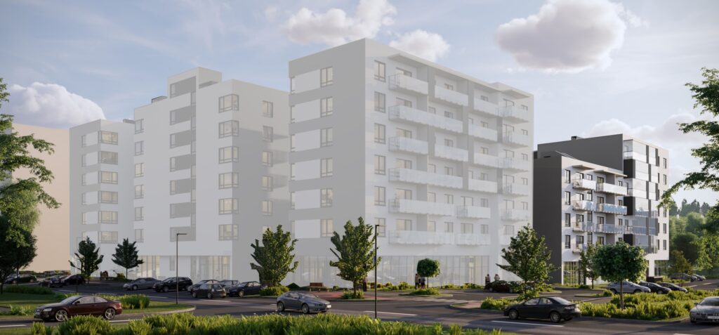 Martyno namai 5 etapas (Pajautos g. 4A) - Multi apartment - visualization