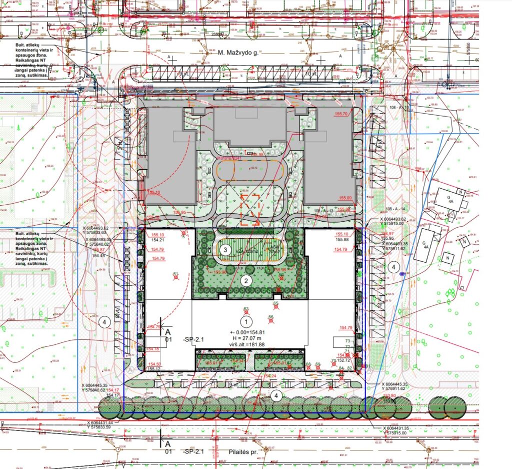 Martyno namai 5 etapas (Pajautos g. 4A) - Multi apartment - visualization