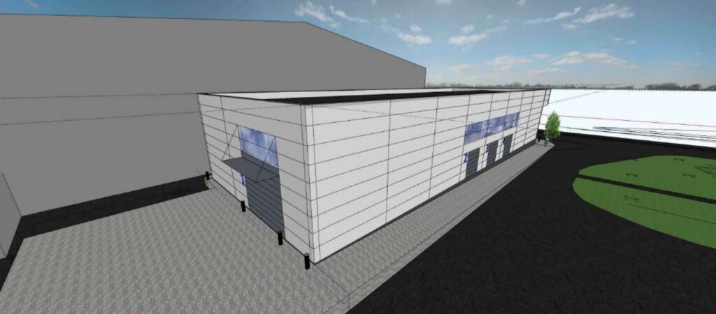 Sandėlis Rodūnios kel. 2 (Rodūnios kel. 2) - Warehouse / Distribution center - visualization