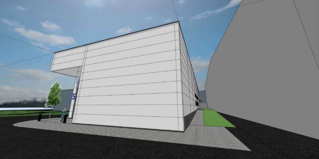 Sandėlis Rodūnios kel. 2 (Rodūnios kel. 2) - Warehouse / Distribution center - visualization