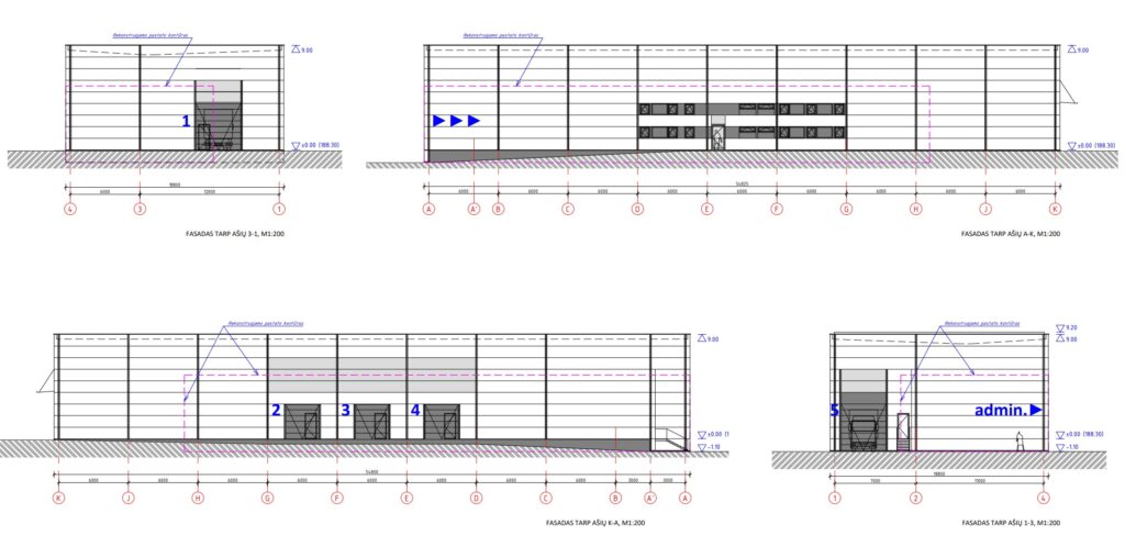 Sandėlis Rodūnios kel. 2 (Rodūnios kel. 2) - Warehouse / Distribution center - visualization