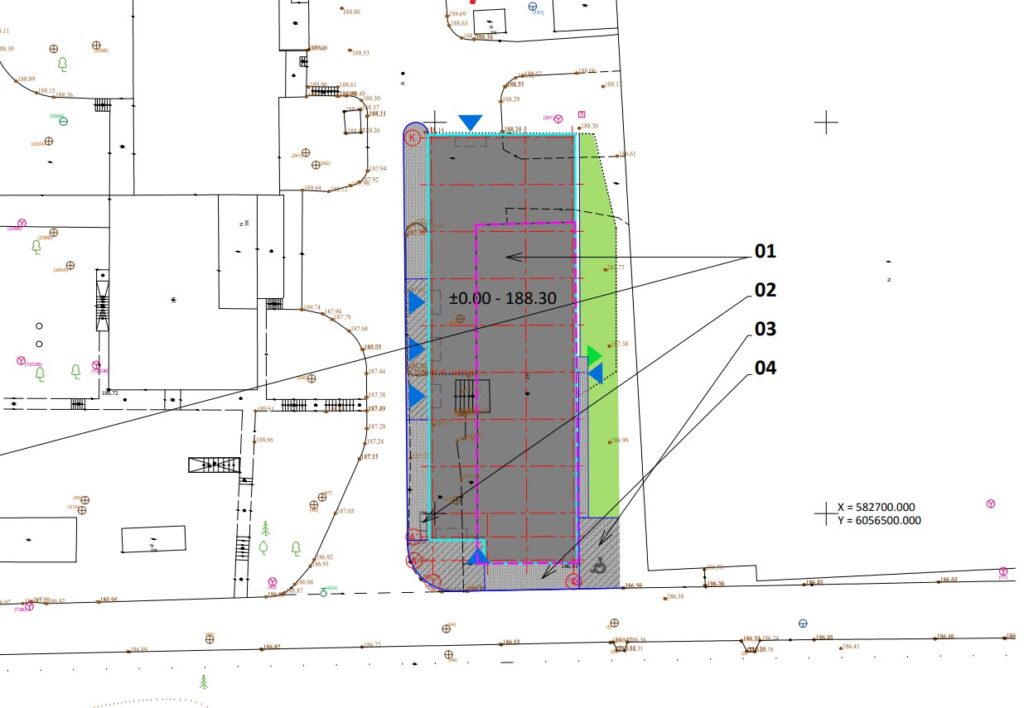 Sandėlis Rodūnios kel. 2 (Rodūnios kel. 2) - Warehouse / Distribution center - visualization