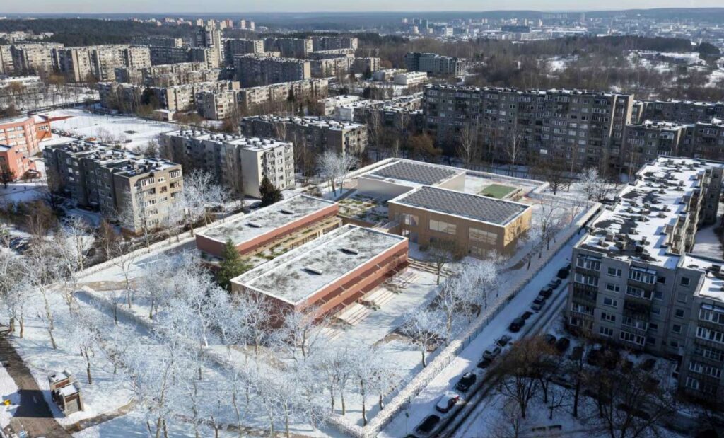 Šeškinės pradinės mokyklos rekonstrukcija (Šeškinės g. 15) - Primary and secondary education - visualization