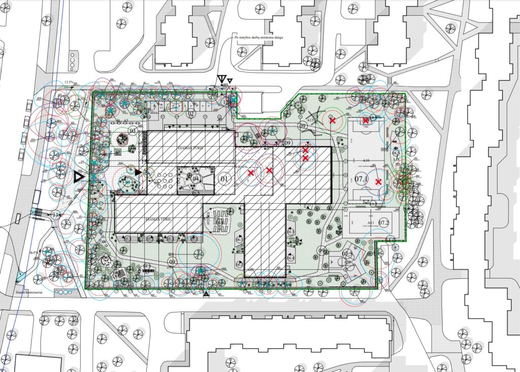 Šeškinės pradinės mokyklos rekonstrukcija (Šeškinės g. 15) - Primary and secondary education - visualization