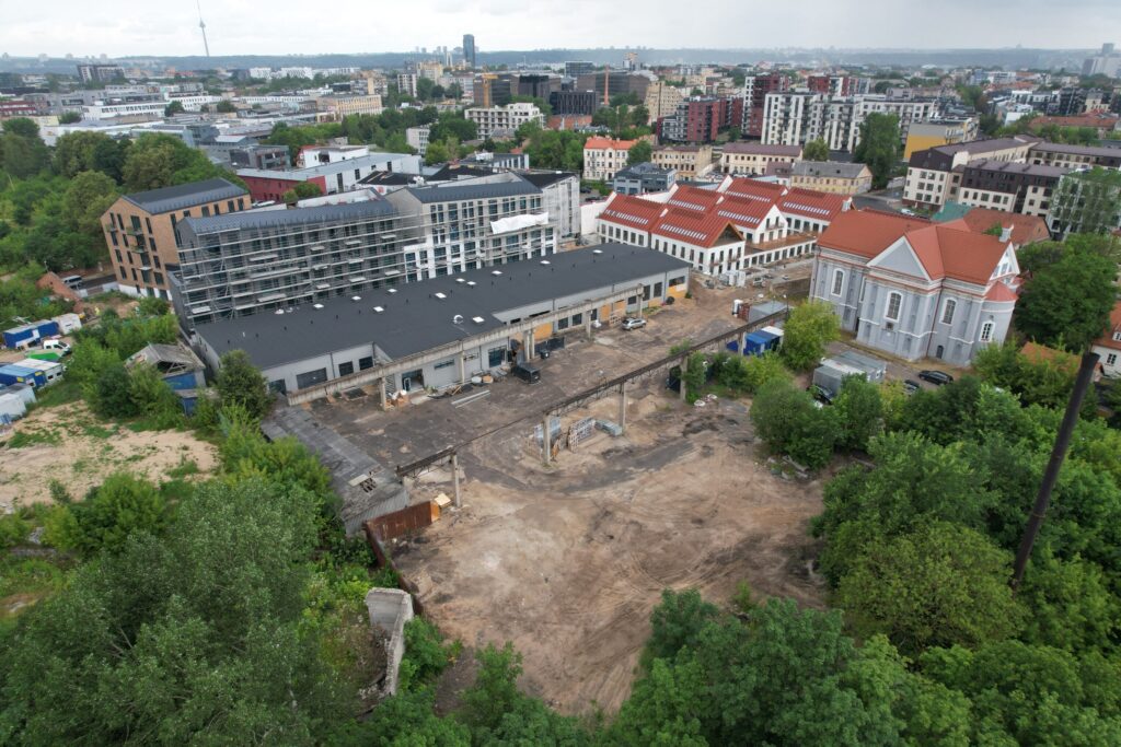 Citywave Vilnius (Šv. Stepono g. 41) - Cultural center, Hotel, Sports arena - construction photos
