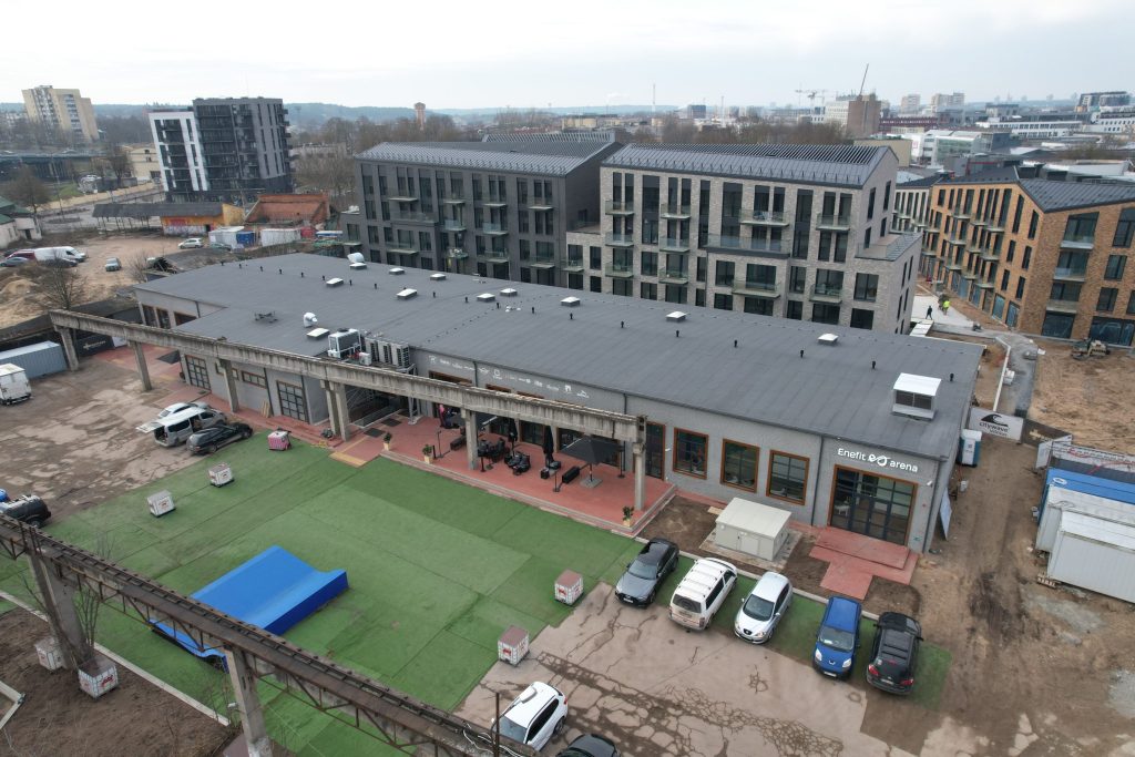 Citywave Vilnius (Šv. Stepono g. 41) - Cultural center, Hotel, Sports arena - construction photos