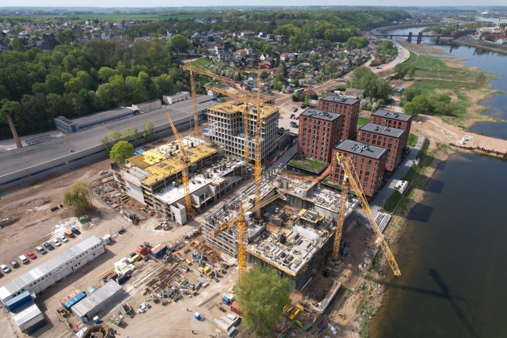 Nemunaičiai 2 etapas (Pasaka) (Nemunaičių g. 8 (buvo H. ir O. Minkovskių g. 41)) - Korterelamu - ehituse fotod