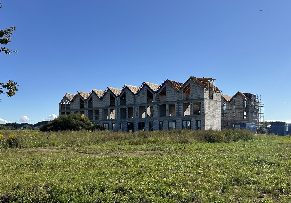 Kaributo (Kaributo g. 46) - Row housing - construction photos