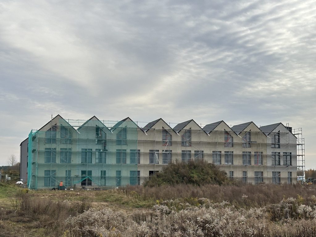 Kaributo (Kaributo g. 46) - Row housing - construction photos