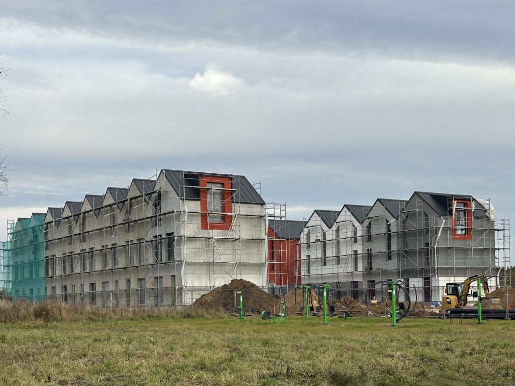 Kaributo (Kaributo g. 46) - Row housing - construction photos