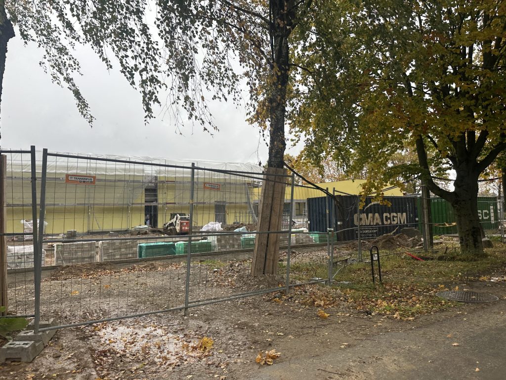 Kauno Tirkliškių Mokykla-Darželis (Dvarų g. 49) - Early education, Primary and secondary education - construction photos