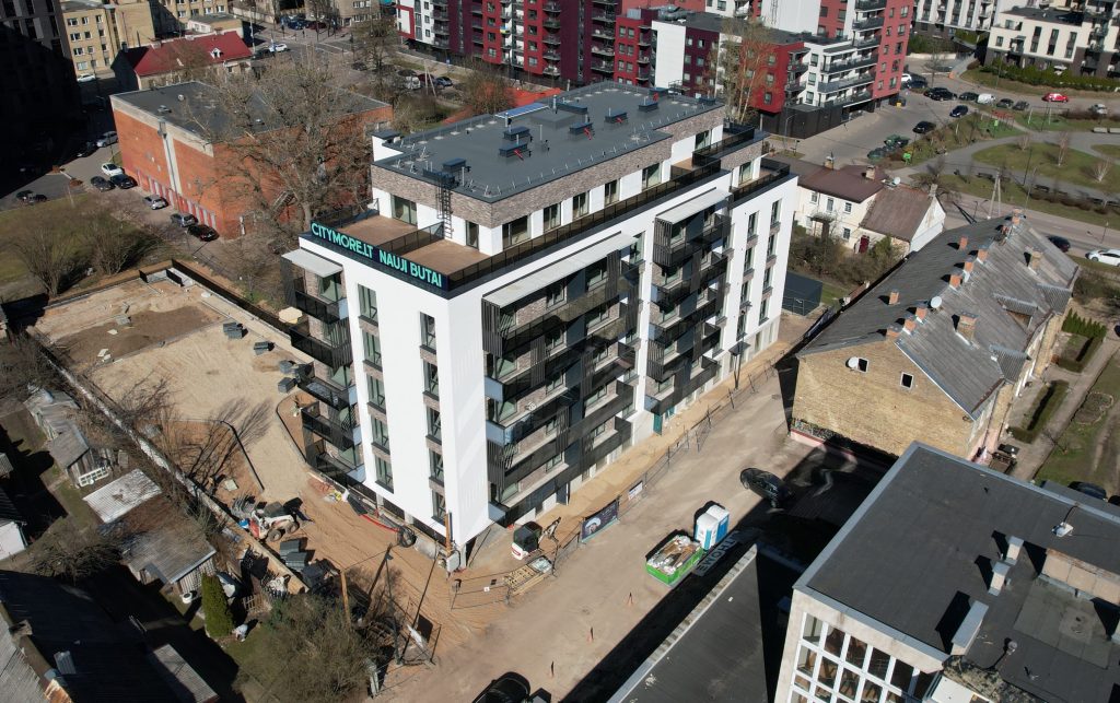 City more (Marijampolės g. 5) - Multi apartment - construction photos