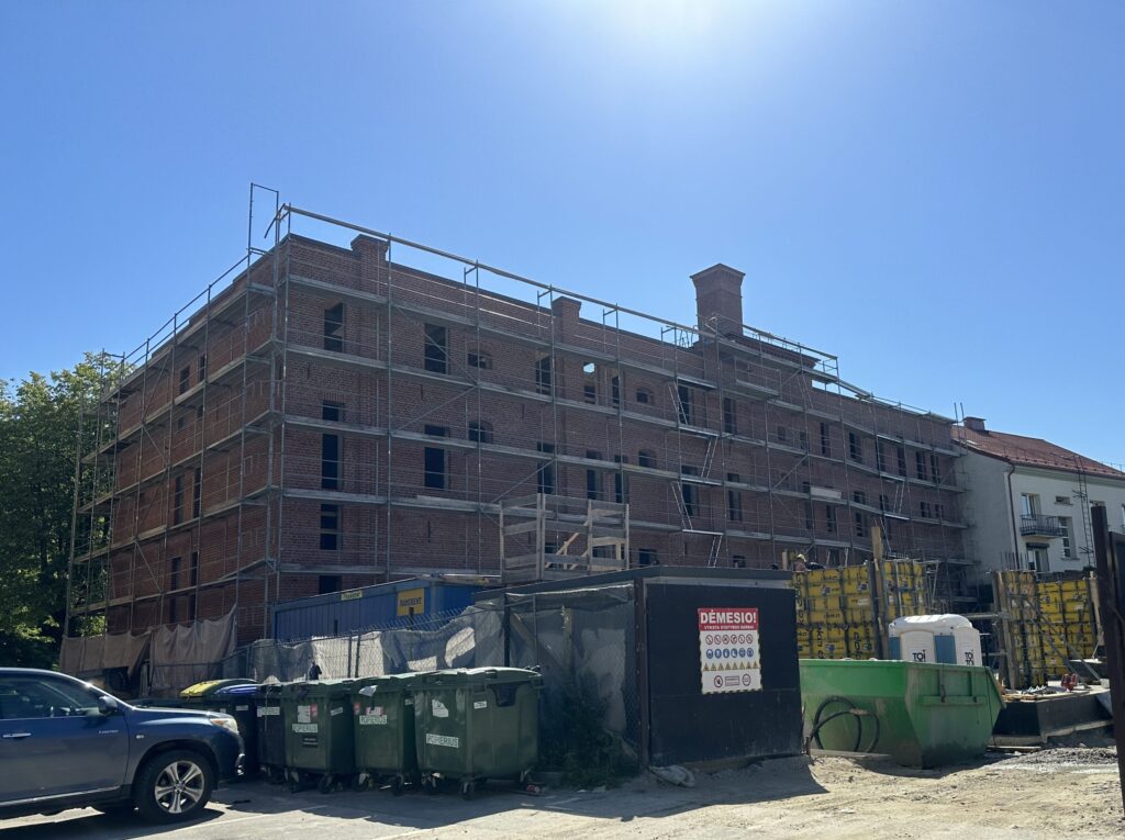 Šaulių g. 25 (Šaulių g. 25A) - Hospital - construction photos