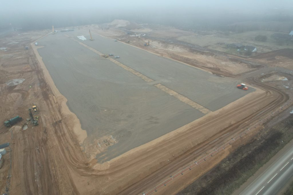 Veisiejų g. 135 (Veisiejų g. 135) - Warehouse / Distribution center - construction photos