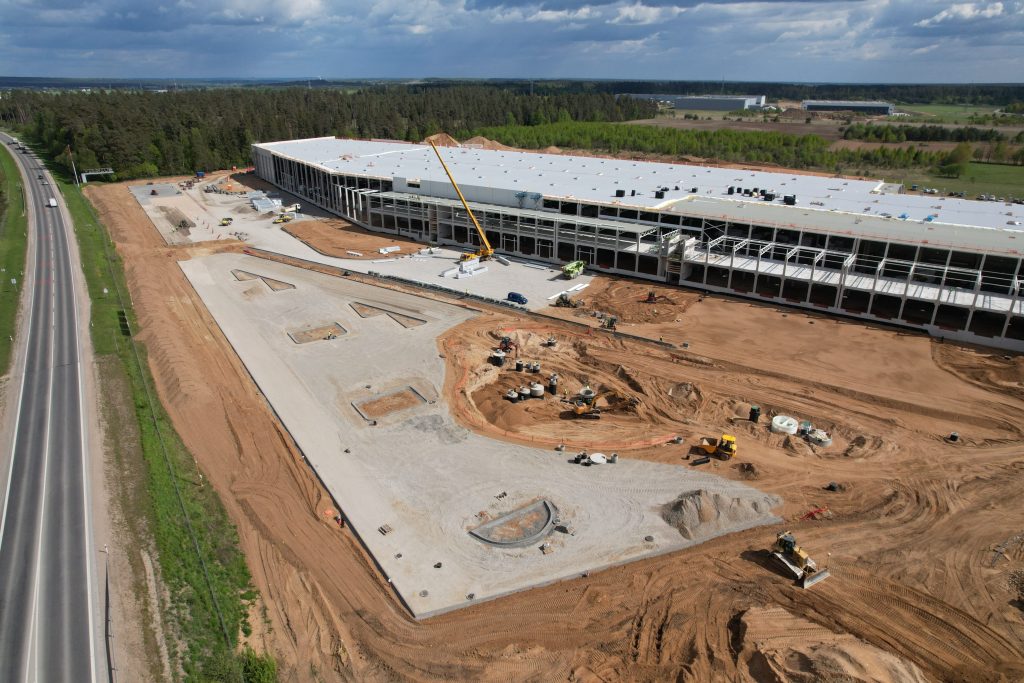Veisiejų g. 135 (Veisiejų g. 135) - Warehouse / Distribution center - construction photos