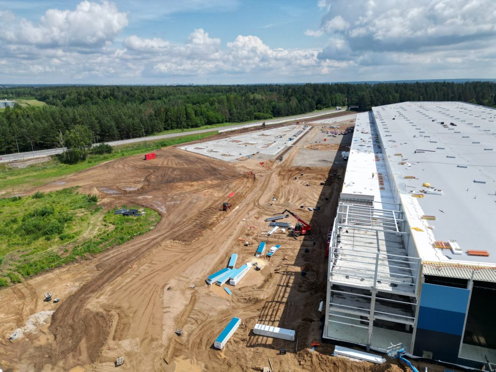Veisiejų g. 135 (Veisiejų g. 135) - Warehouse / Distribution center - construction photos