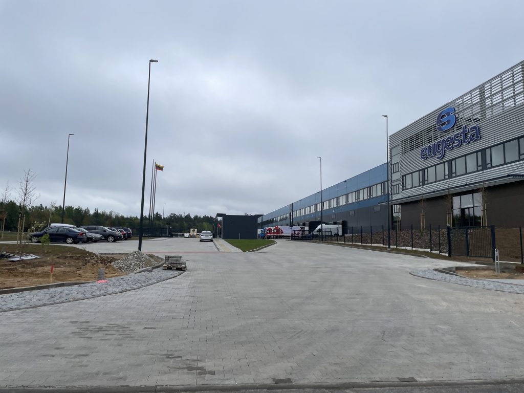 Eugesta platinimo centras Veisiejų g. 135 (Veisiejų g. 135) - Warehouse / Distribution center - construction photos