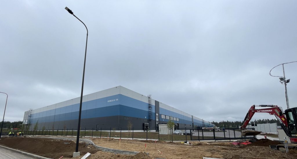 Eugesta platinimo centras Veisiejų g. 135 (Veisiejų g. 135) - Warehouse / Distribution center - construction photos