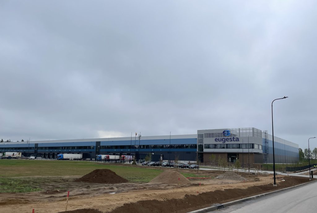 Eugesta platinimo centras Veisiejų g. 135 (Veisiejų g. 135) - Warehouse / Distribution center - construction photos