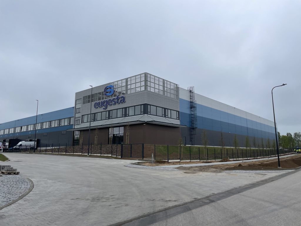 Eugesta platinimo centras Veisiejų g. 135 (Veisiejų g. 135) - Warehouse / Distribution center - construction photos