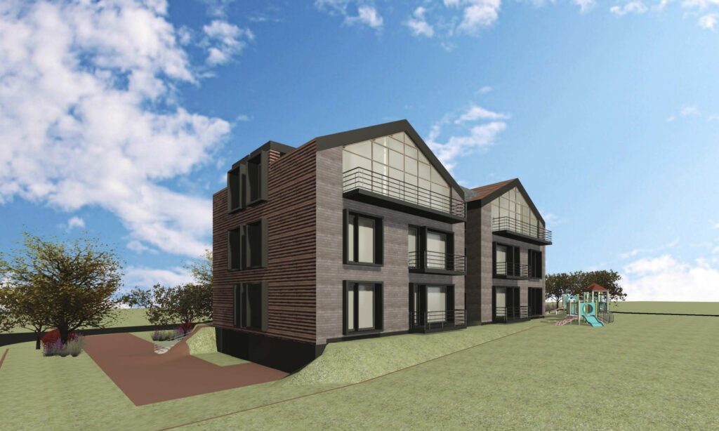 UP home 2 etapas (Paribio g. 3) - Row housing - visualization