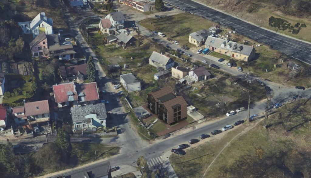 UP home 2 etapas (Paribio g. 3) - Row housing - visualization