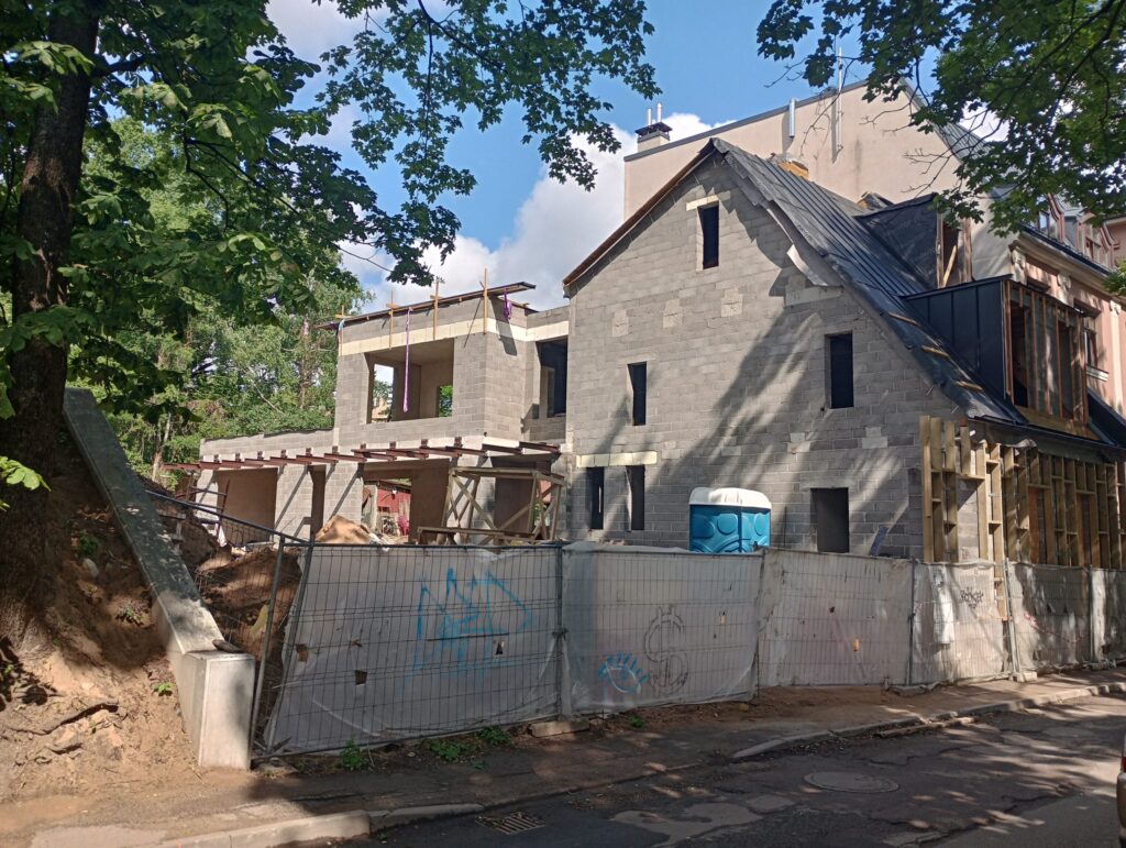 Eduarda Smiļģa iela 11 (Eduarda Smiļģa iela 11) - Multi apartment - construction photos