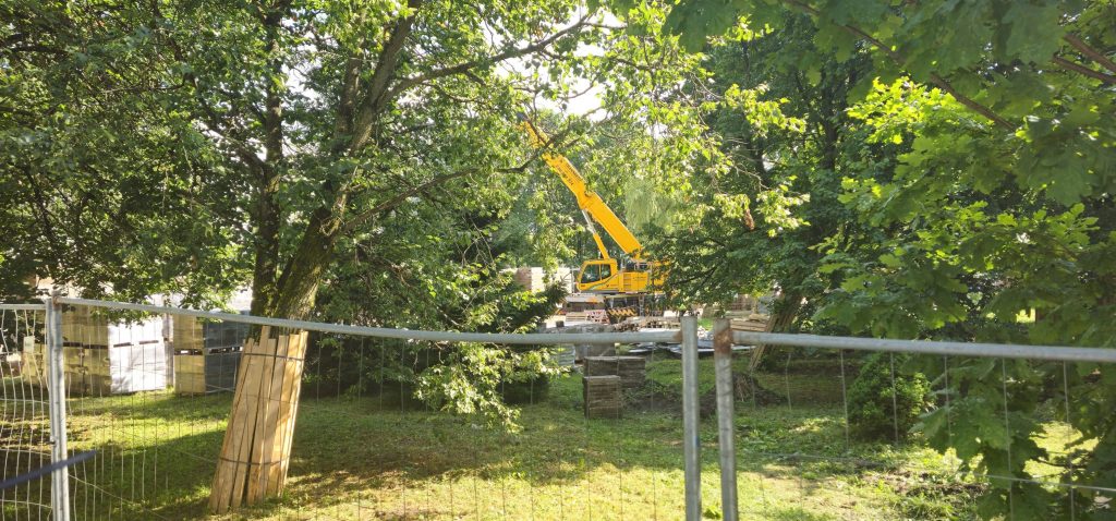 Nīcgales mājas (Nīcgales iela 17A) - Multi apartment - construction photos