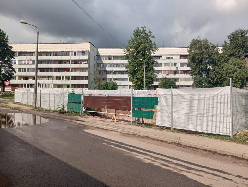 Vēja 33 (Vēja iela 33) - Multi apartment - construction photos