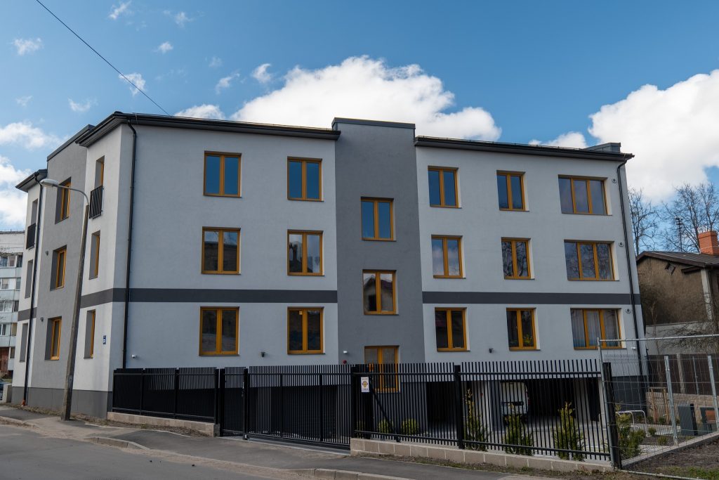 Vēja 33 (Vēja iela 33) - Multi apartment - construction photos